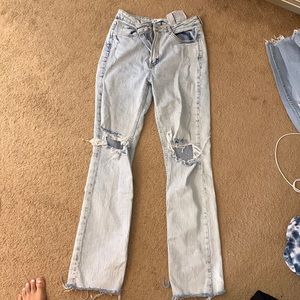Zara straight leg jeans